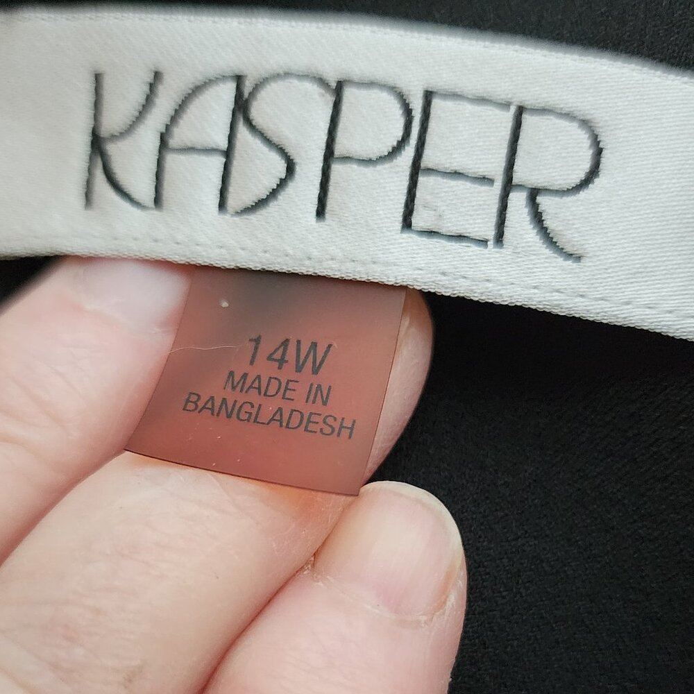 Ladies Kasper Shift Dress, Plus Size 14W - Picture 3 of 7